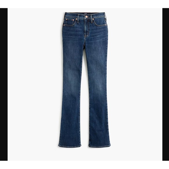 J.CREW Denim - J Crew NEW NWT Womens 35 Blue Bootcut‎ Jeans Slim Fit Flare Leg
